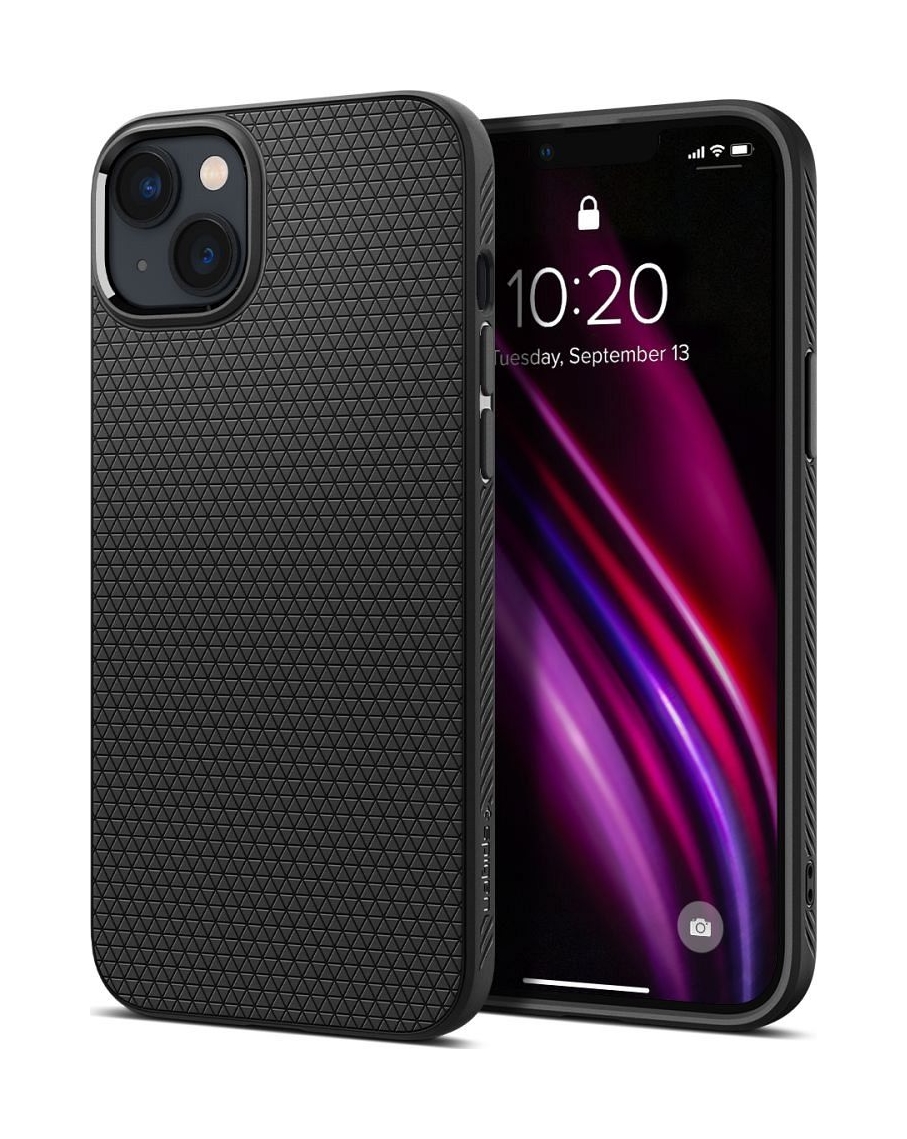 Kryt Spigen Liquid Air iPhone 14 čierny 81034