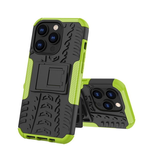 Kryt TopQ iPhone 14 Pro ultra odolný zelený 82590