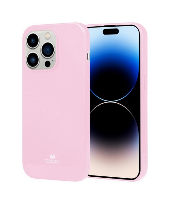 Puzdro Mercury iPhone 14 Pro Max svetlo ružový 82564