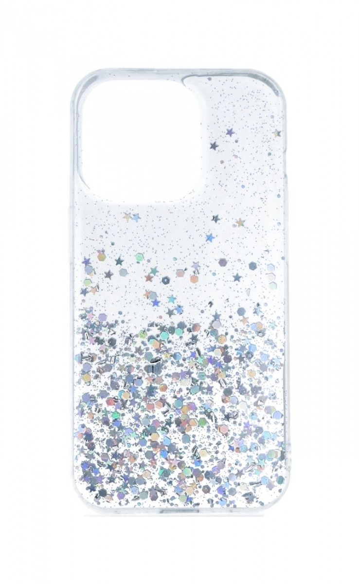 Kryt TopQ iPhone 14 Pro pevný Brilliant Transparent 85507