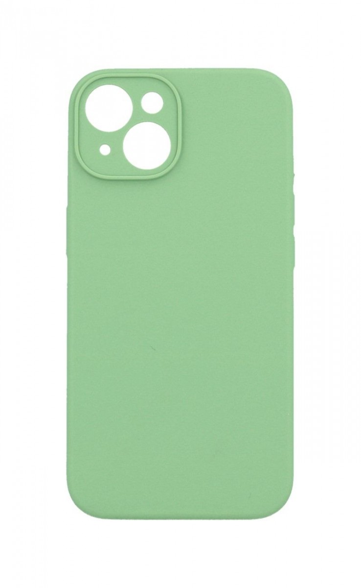 Kryt TopQ Essential iPhone 14 bledo zelený 85083
