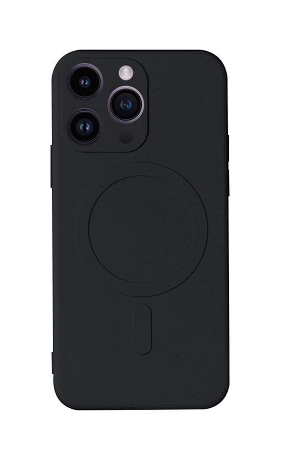 Kryt TopQ iPhone 14 Pro Max s MagSafe čierny 85078