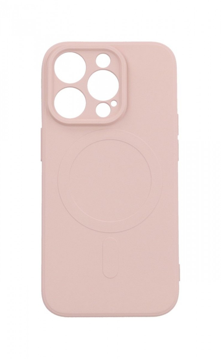 Kryt TopQ iPhone 14 Pro s MagSafe svetlo ružový 85063