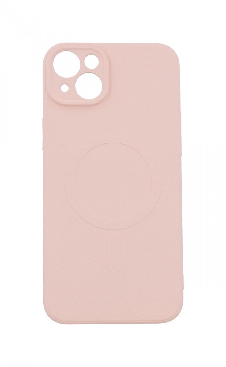 Kryt TopQ iPhone 14 Plus s MagSafe svetlo ružový 85051
