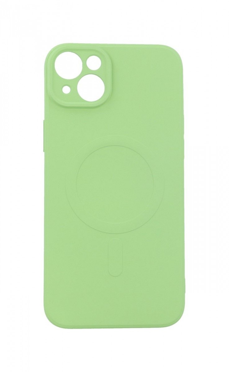 Kryt TopQ iPhone 14 Plus s MagSafe zelený 85049