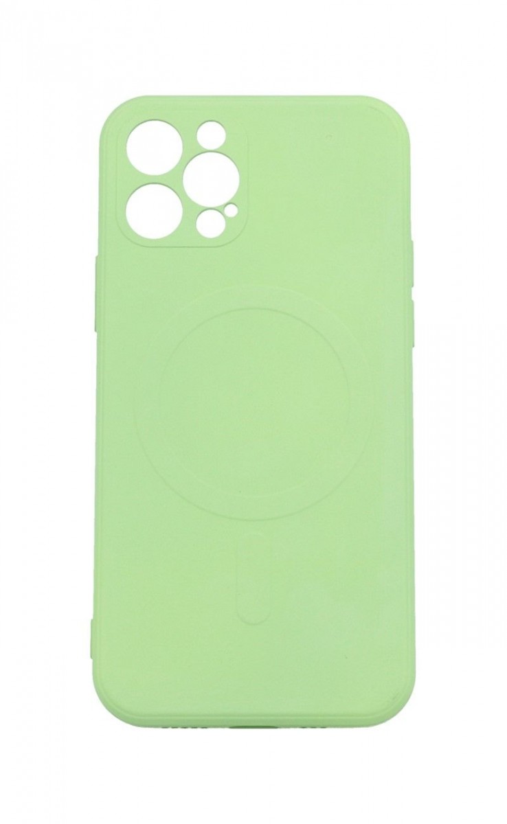 Kryt TopQ iPhone 12 Pro s MagSafe zelený 85008