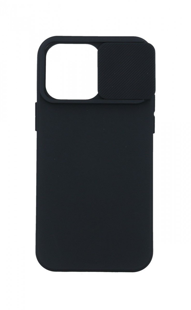 Kryt TopQ Camshield Soft iPhone 14 Pro Max čierny 84843