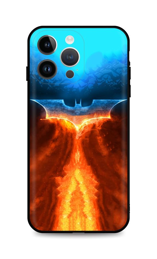 Kryt TopQ iPhone 14 Pro Fiery Batman 82456