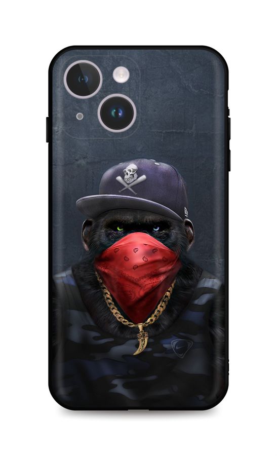 Kryt TopQ iPhone 14 Plus Monkey Gangster 82442