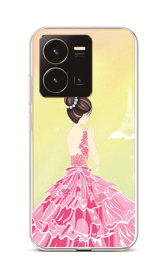 Kryt TopQ Vivo Y35 Pink Princess 86058