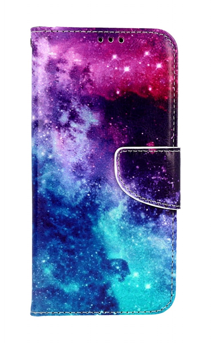 Puzdro TopQ Samsung A54 5G flipové Vesmír 94284