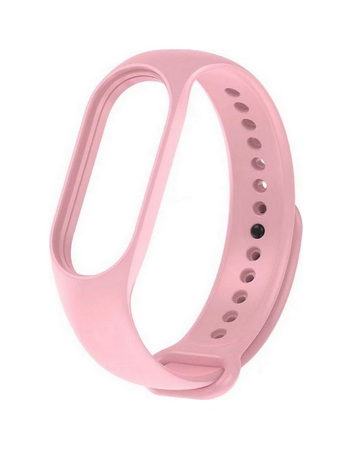Silikónový remienok TopQ pre Xiaomi Mi Band 5-6-7 ružový 92393