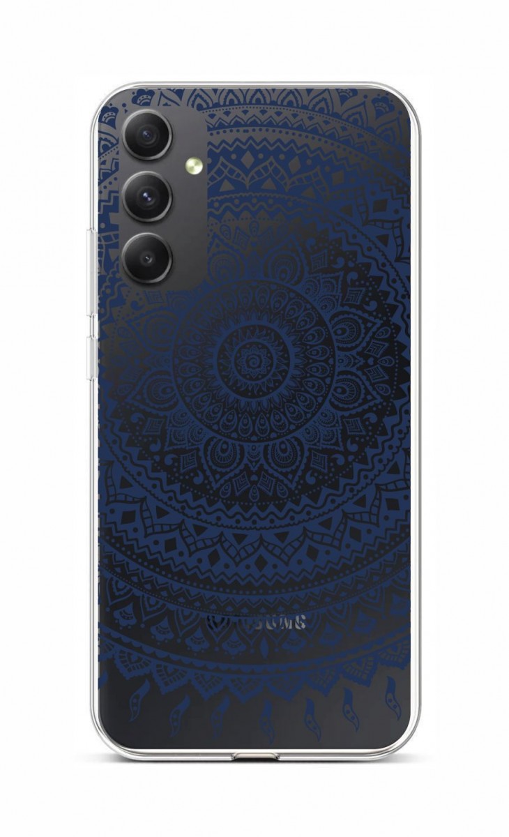 Kryt TopQ Samsung A34 Navy Mandala 93178