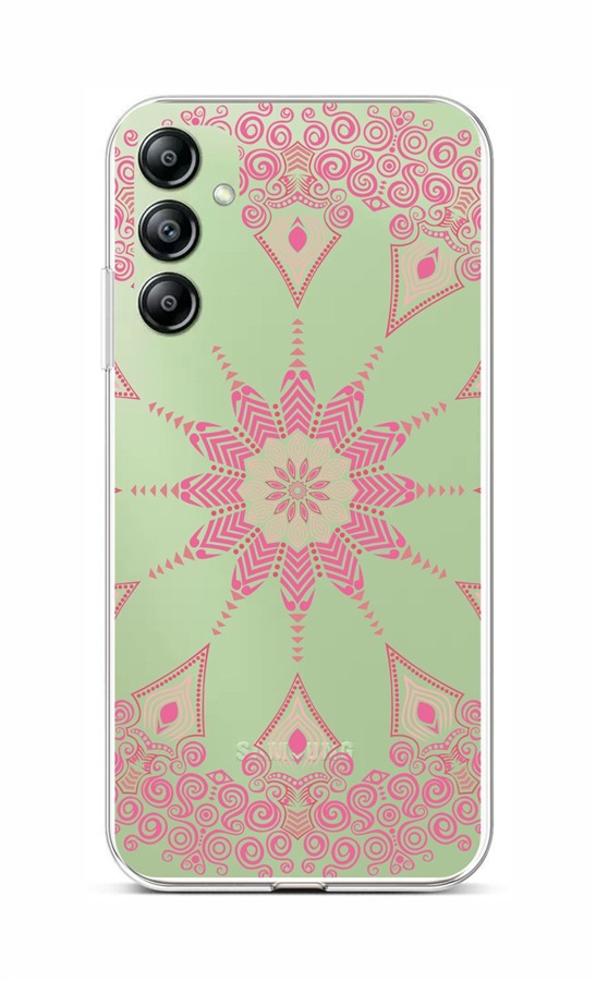 Kryt TopQ Samsung A14 5G Pink Mandala 92959
