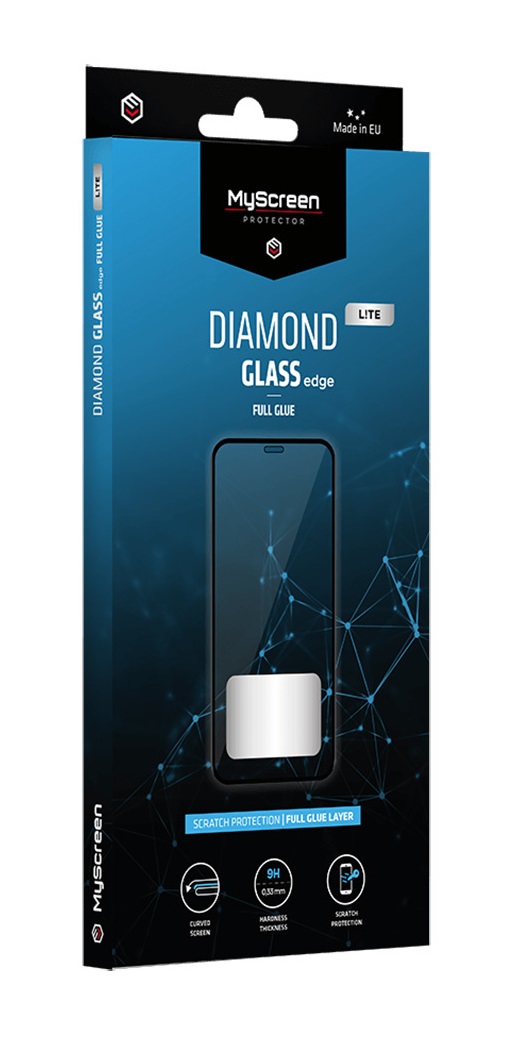 Tvrdené sklo MyScreen Samsung S23 Plus DIAMOND LITE FullGlue čierne 96104