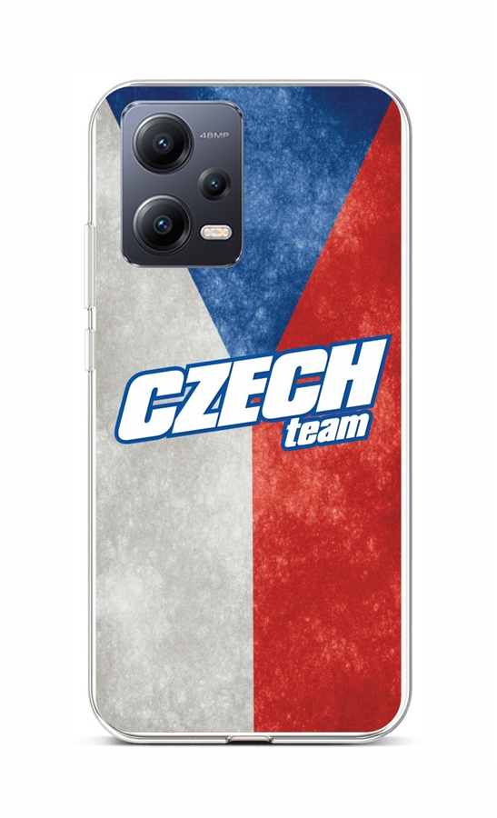 Kryt TopQ Xiaomi Redmi Note 12 5G Czech Team 96484