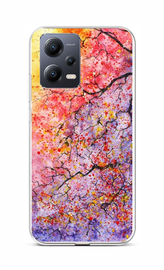 Kryt TopQ Xiaomi Redmi Note 12 5G Abstract Tree 96467