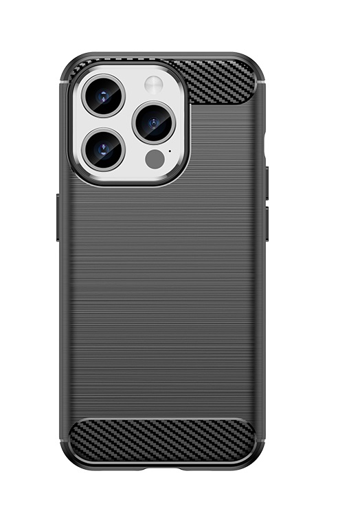Kryt TopQ iPhone 15 Pro čierny 105218