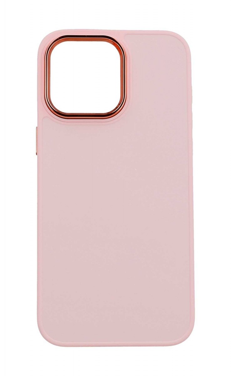 Kryt TopQ Frame iPhone 15 Pro Max ružový 105032