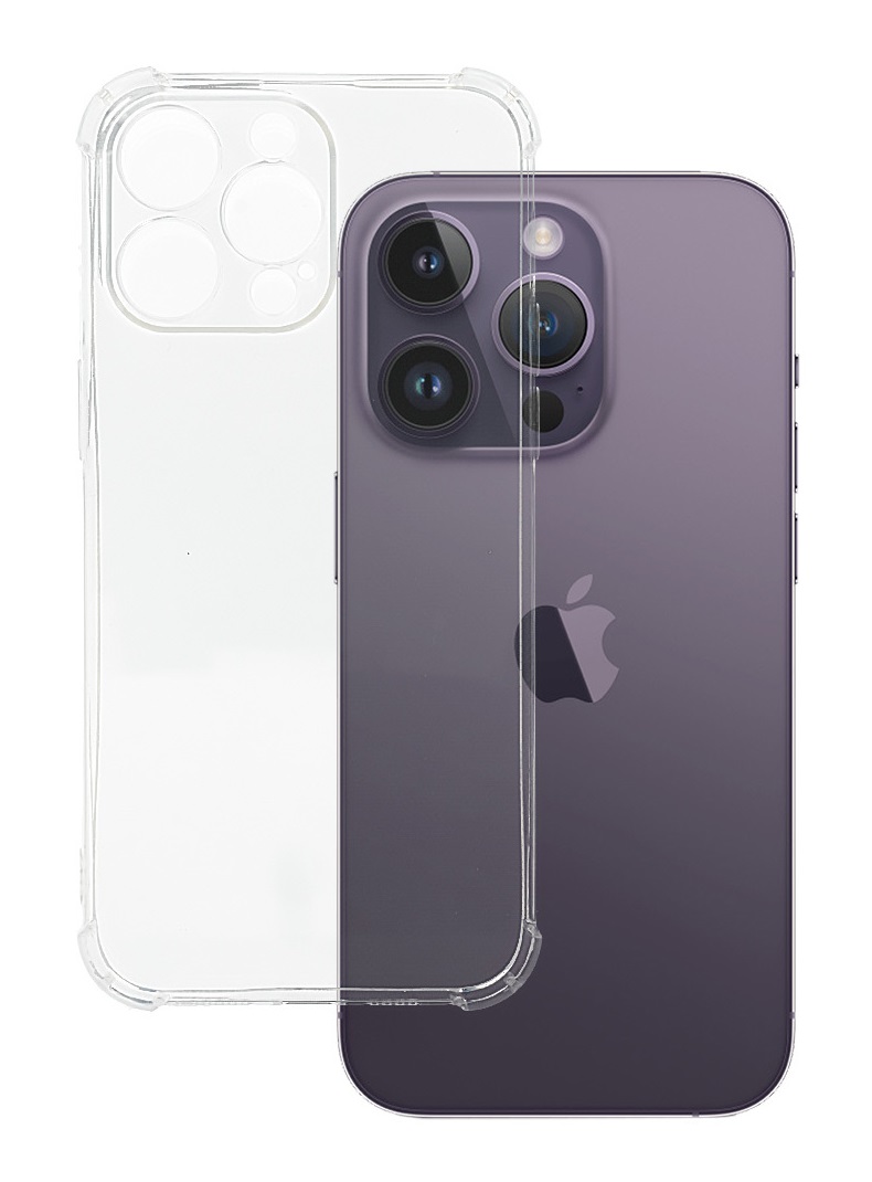Kryt TopQ iPhone 15 Pro Max odolný priehľadný 98860