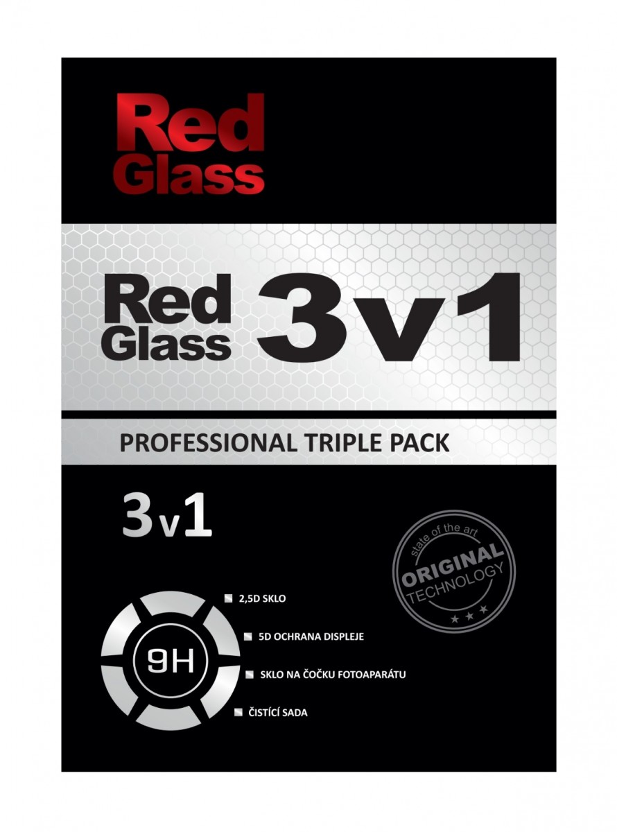 Set ochrany telefónu RedGlass na Samsung A21s Triple Pack 98757