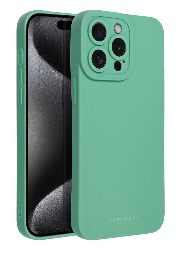 Kryt Roar Luna iPhone 15 Pro zelený 109589
