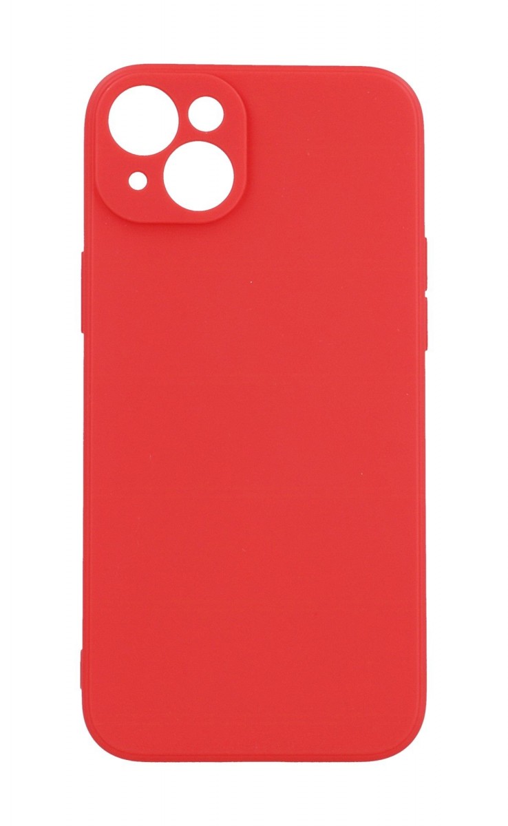 Kryt TopQ Pastel iPhone 15 Plus červený 111558
