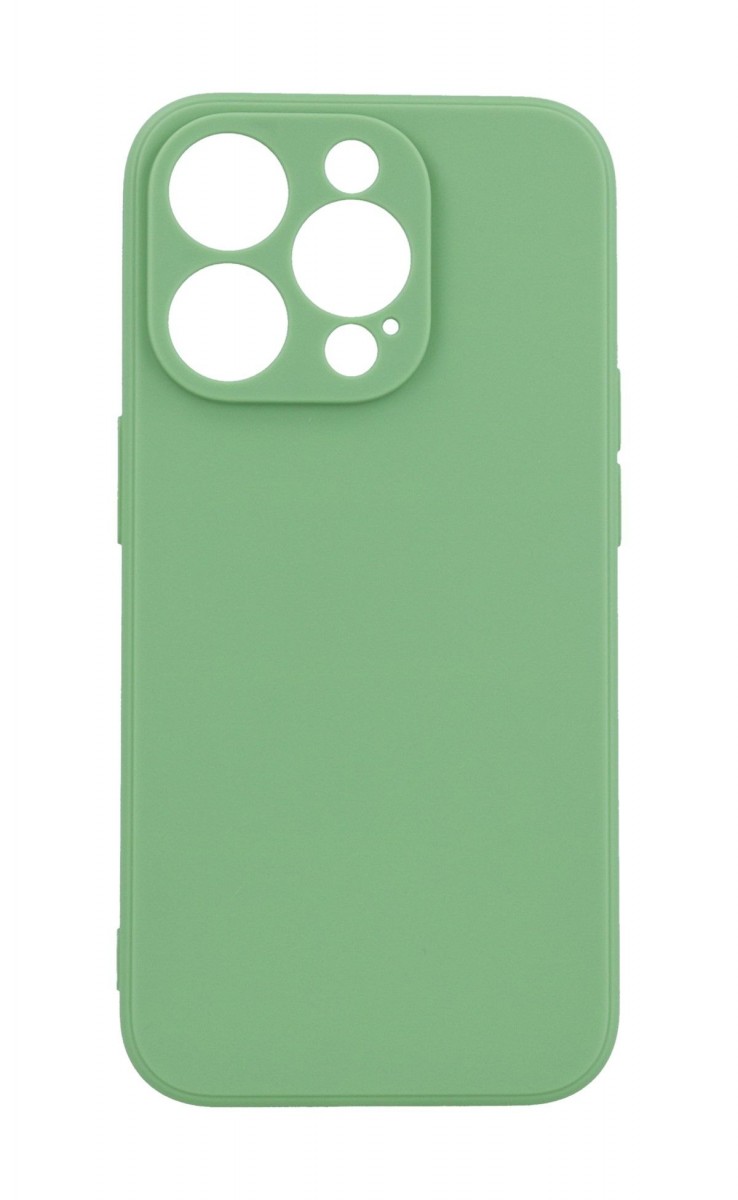 Kryt TopQ Pastel iPhone 15 Pro bledo zelený 111535