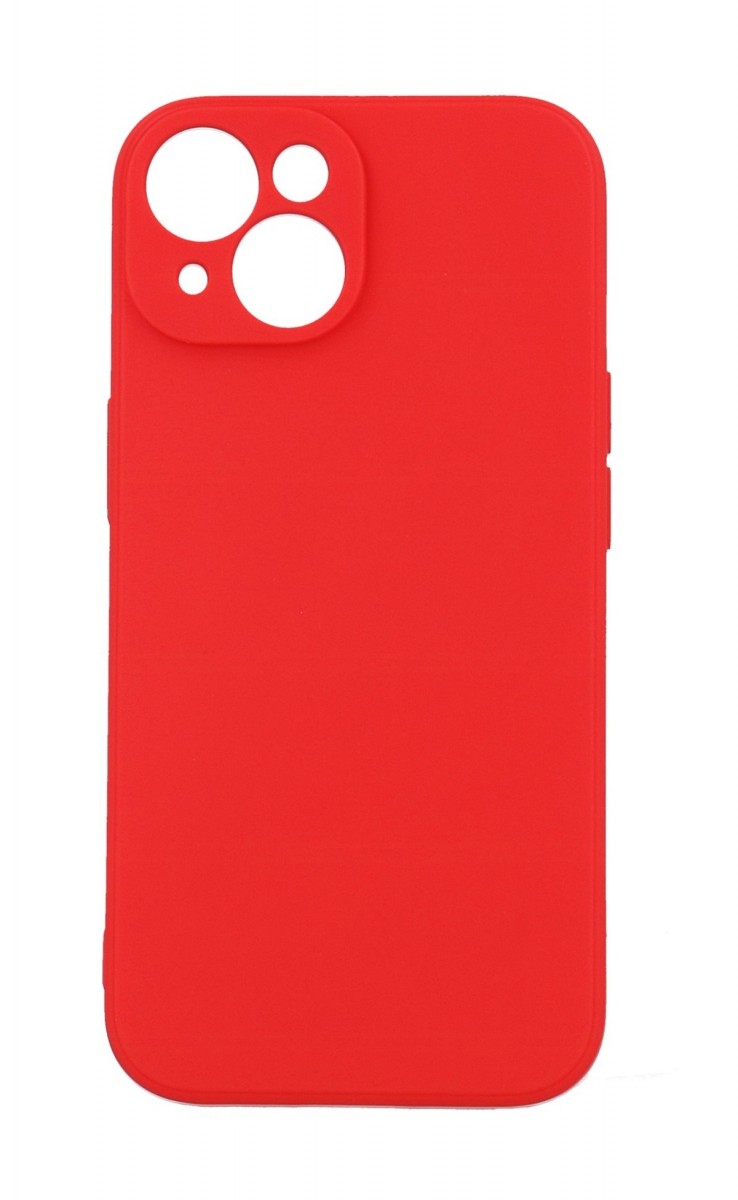 Kryt TopQ Pastel iPhone 15 červený 111432