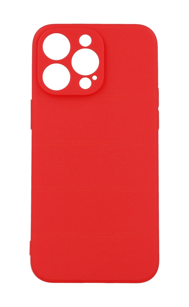 Kryt TopQ Pastel iPhone 15 Pro Max červený 111400