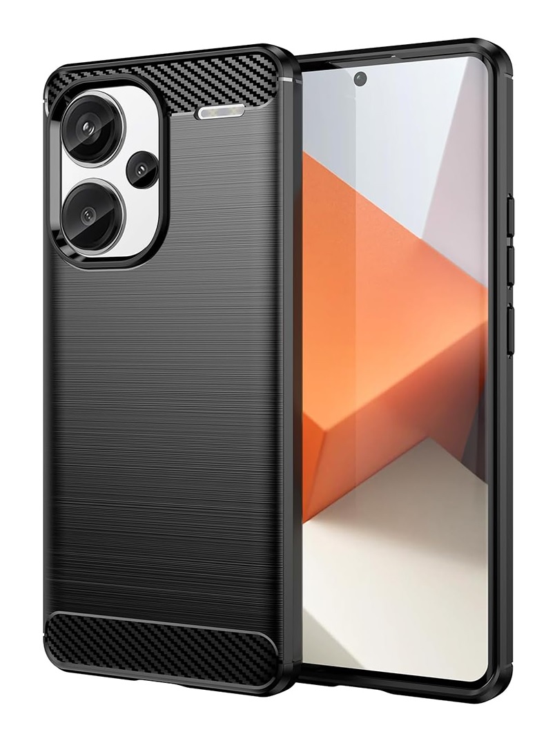Kryt TopQ Xiaomi Redmi Note 13 Pro+ čierny 115553