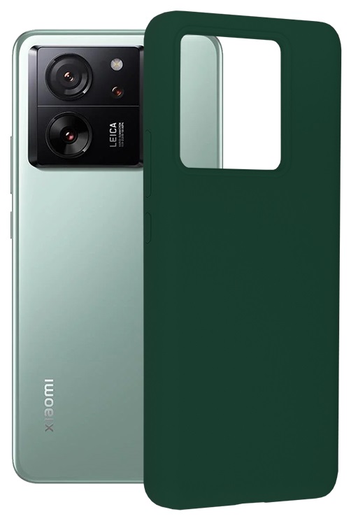 Zadný kryt Essential na Xiaomi Redmi Note 13 Pro 5G tmavozelený