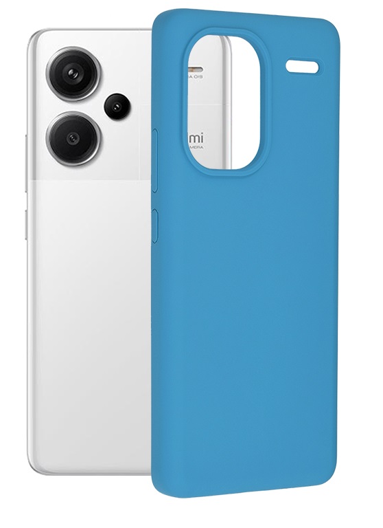 Zadný kryt Essential na Xiaomi Redmi Note 13 Pro+ 5G azúrový