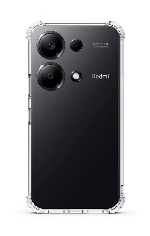 Odolný kryt pre Xiaomi Redmi Note 13 Pro 5G priehľadný