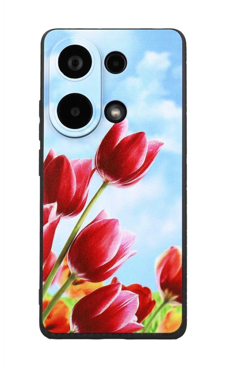 Zadný kryt DARK na Xiaomi Redmi Note 13 Pro Tulips