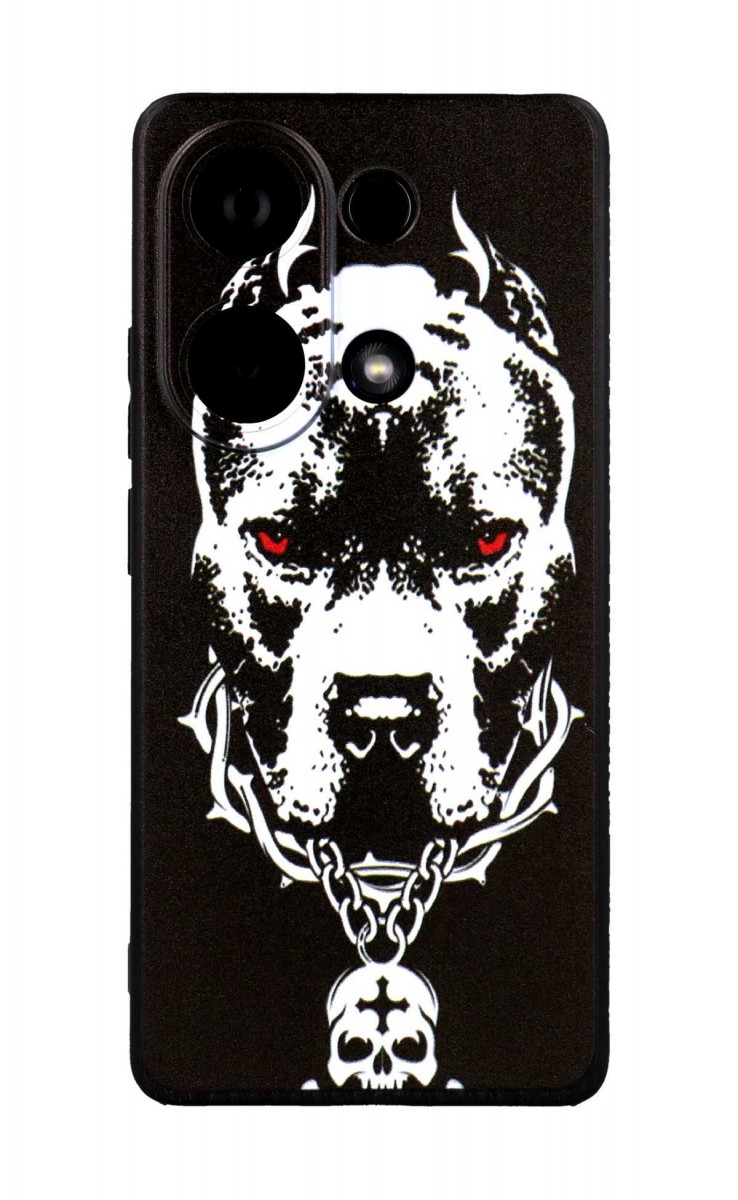 Zadný kryt DARK na Xiaomi Redmi Note 13 Pro Fighting Dog