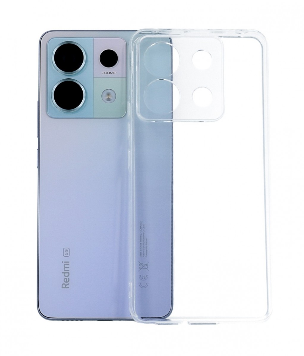 Zadný kryt na Xiaomi Redmi Note 13 Pro 5G 2 mm priehľadný