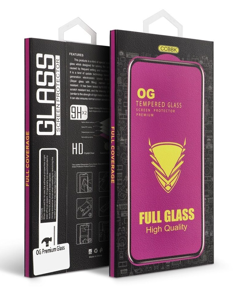 Tvrdené sklo OG Premium Glass na Xiaomi Redmi 13C Full Cover čierne