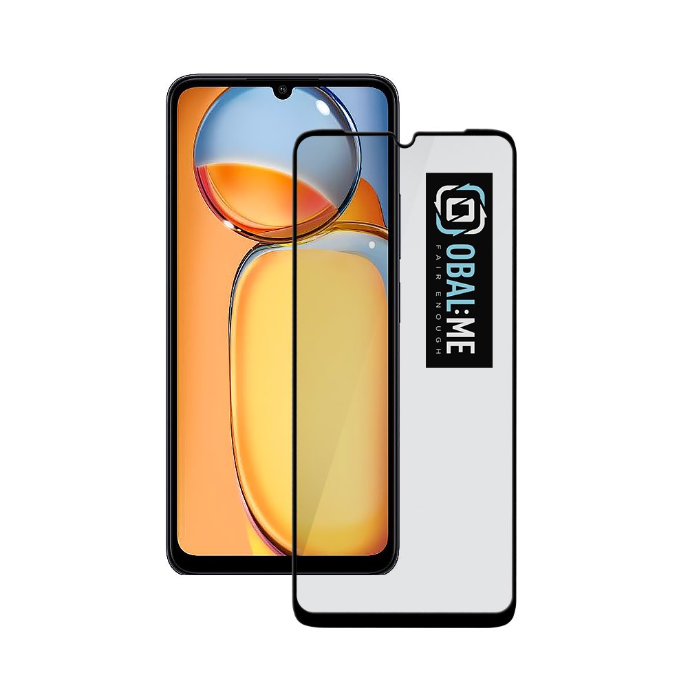 OBAL:ME 5D tvrdené sklo pre Xiaomi Redmi 13C 4G - Poco C65 Black