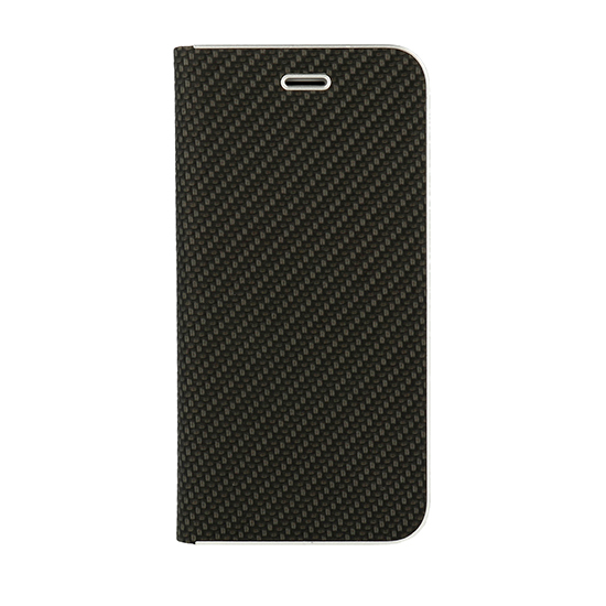 Flipové puzdro Vennus Carbon s rámčekom pre Samsung Galaxy S20 Ultra čierne