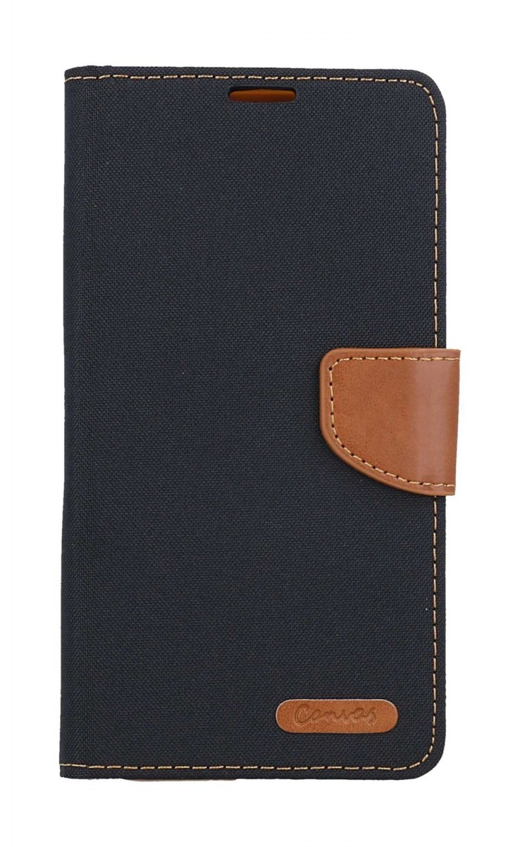 Flipové puzdro Canvas pre Samsung A34 čierne