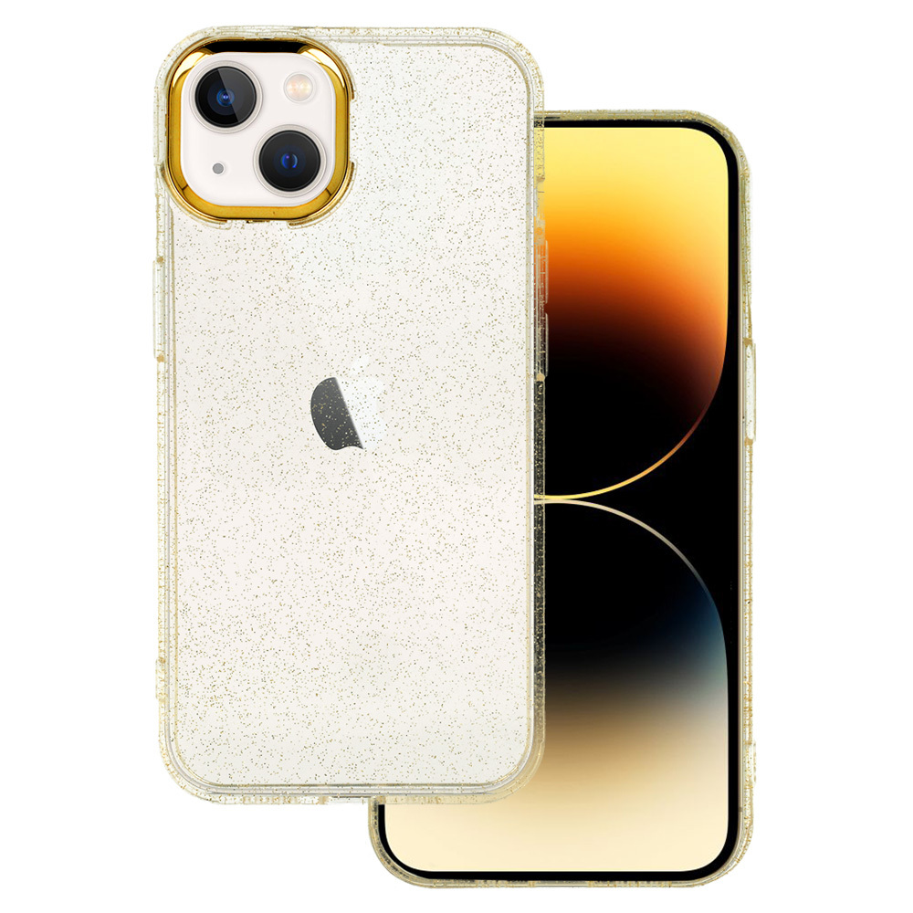 Tel Protect Gold Glitter Case pre Iphone 14 gold