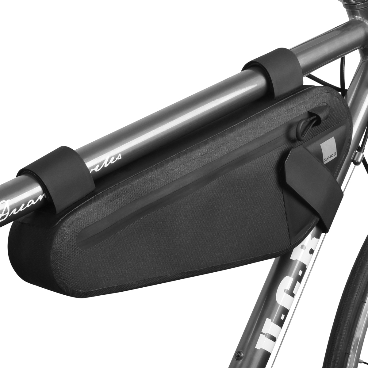 Brašna na rám bicykla SAHOO (122033) čierna 2L