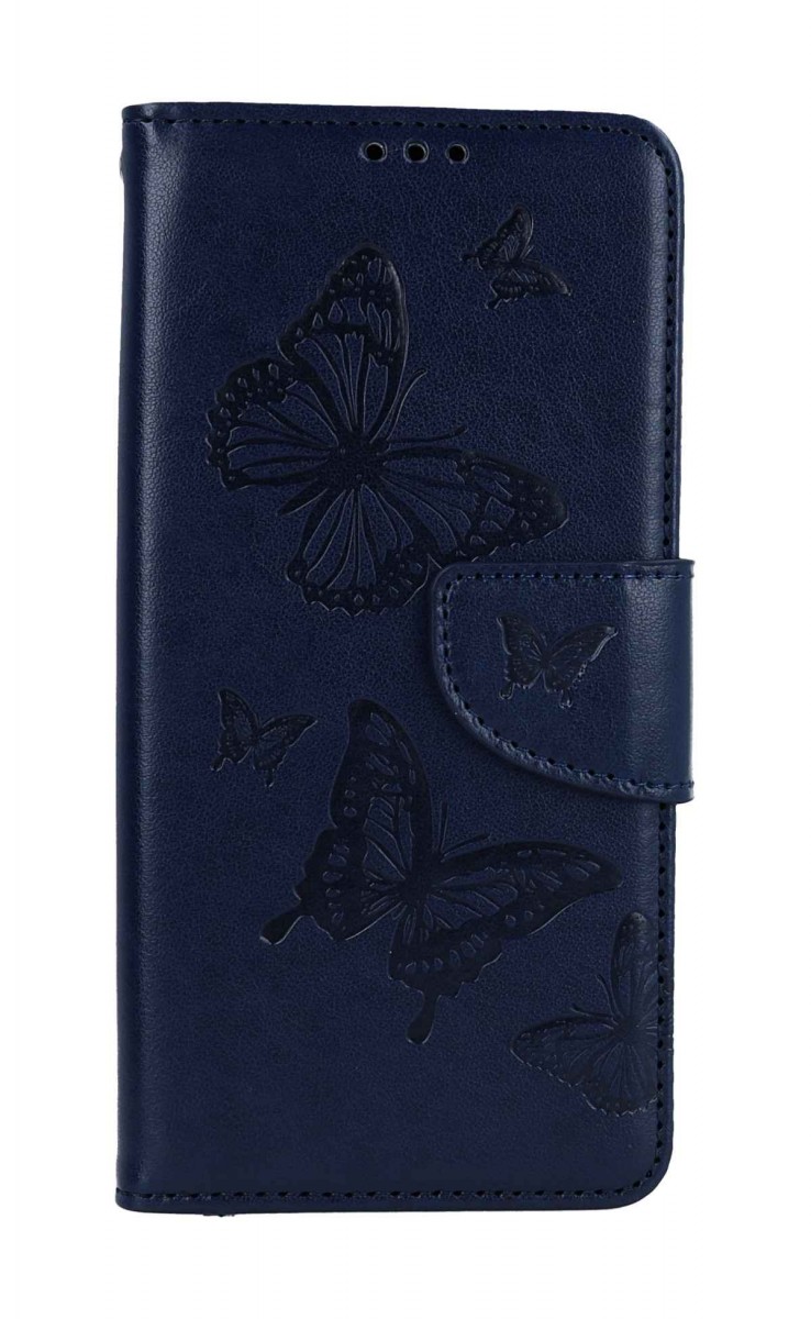 Flipové puzdro TopQ pre Samsung A54 5G Butterfly tmavo modré