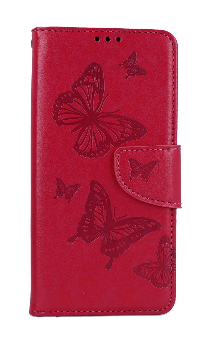 Flipové puzdro TopQ pre Samsung A54 5G Butterfly ružové
