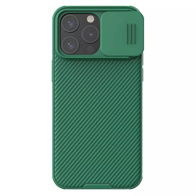 Nillkin CamShield Pro puzdro pre Iphone 15 Pro zelené