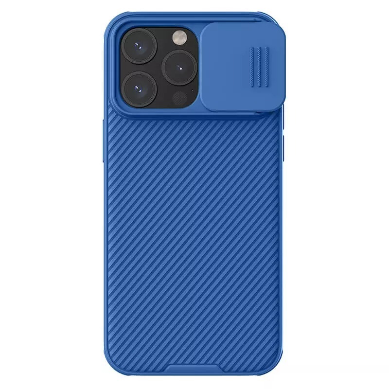 Nillkin CamShield Pro puzdro pre Iphone 15 Pro modré