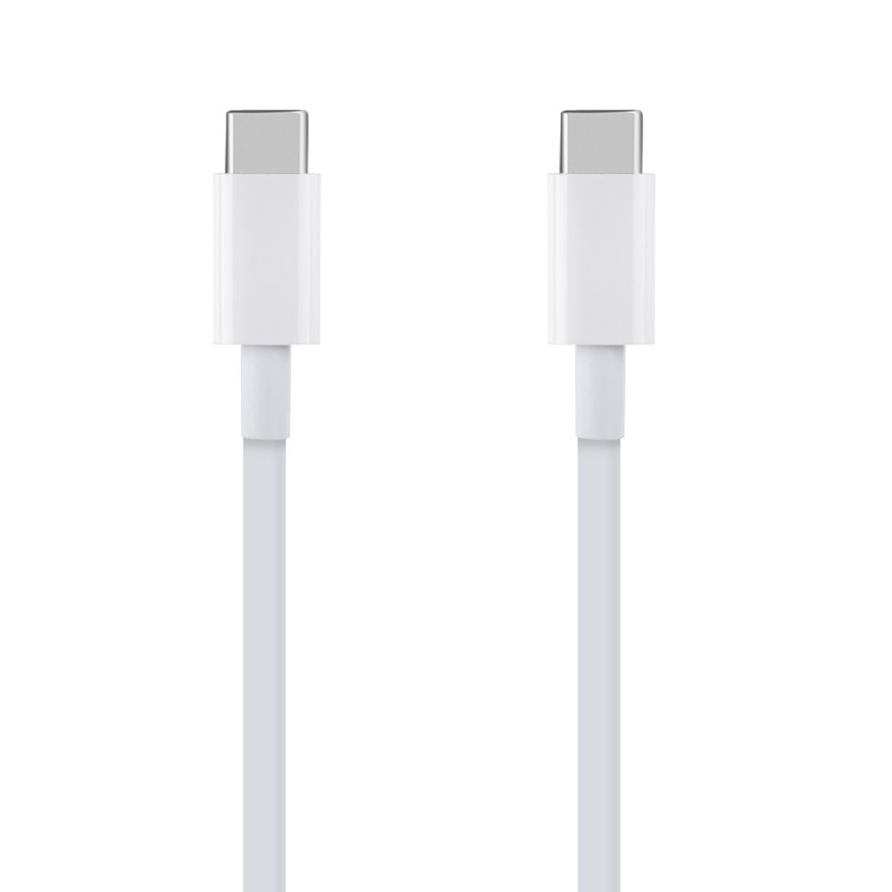 Dátový kábel Obal:Me Fast Charge USB-C - USB-C 1 m biely