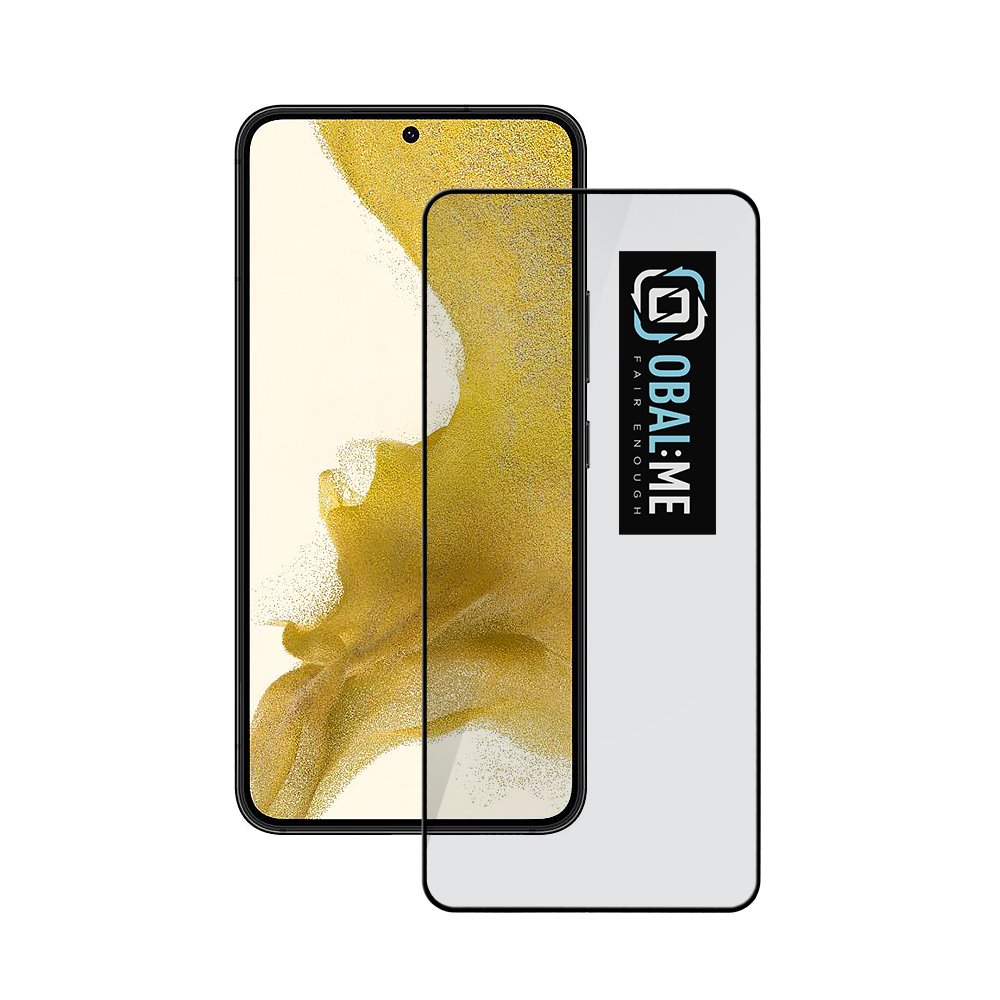 Obal:Me 5D tvrdené sklo pre Samsung Galaxy S22 Black