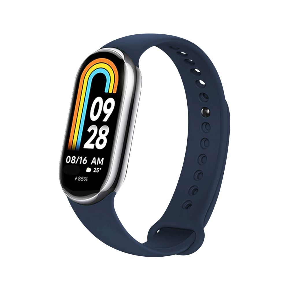 Silikónový remienok FIXED pre Xiaomi Mi Band 8, modrý